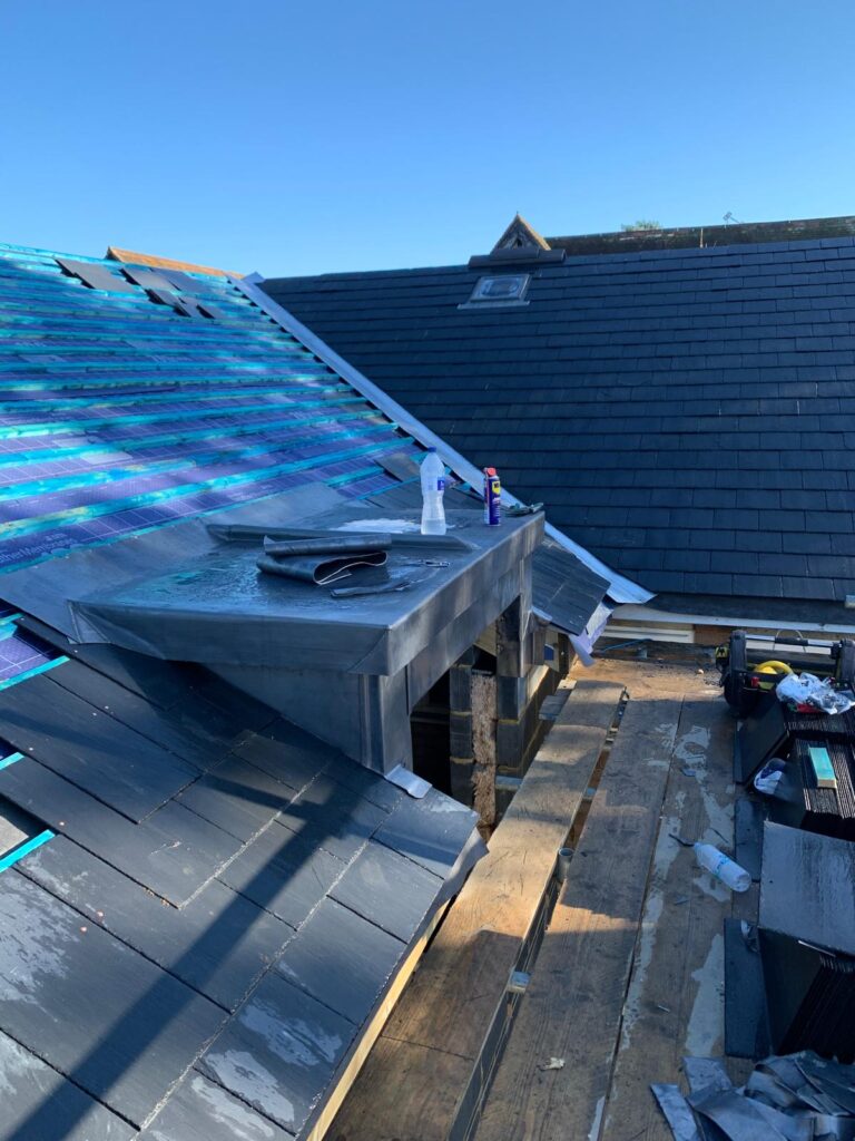 Slate & lead work KT8